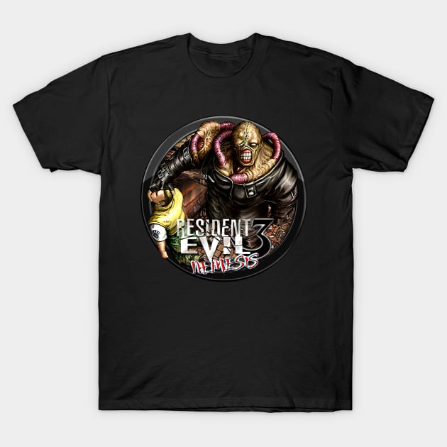 RESIDENT EVIL 3 NEMESIS T-Shirt by OM Des